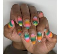 ZEPFJHE Press on Nails,Fake Nails Stick Glues on Nails False Nails Acrylic Nails Artificial False Nails for DIYS Nails Designs