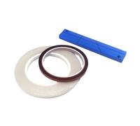 ZEPFJHE Professional 10inch Splicing Blocks Set For Open Reel Tape 1/4inch Cut Tabs For Revoxsonide Tape Splicing Set