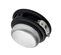 ZEPFJHE Professional 4Ohm 8W Loudspeaker with Aluminum Frame and Durability Rubber Surround for Electronics Waterproof Metal Loudspeaker