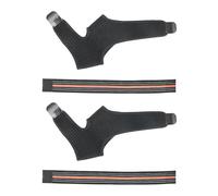 ZEPFJHE Professional Adjustable Ergonomic Ankle Brace, Black OS