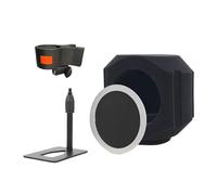 ZEPFJHE Professional Mic Windscreen For Reducing Noise In Studios Microphone Windshied Broadcast Microphone Cover