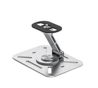 ZEPFJHE Projector Mounting Bracket Desk Stand Or Ceiling Mount 1/4in Thread Carbon Steel For DSLR Webcam Carbon Steel Home Theater Projector Stand