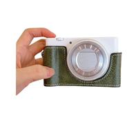 ZEPFJHE Protective Base Half Camera Case for ZV1 Camera with Plushie Lining Lightweight PU Leather Designing