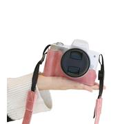 ZEPFJHE Protective PU Leather Half Cemara Case Base with Plushie Interior and Tripod Mount Easy Access