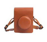 ZEPFJHE PU Leather Camera Case for Camera Holder Shoulder Bag Offering Durability Protections and Easy Closures