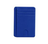 ZEPFJHE PU Leather Card Holder Men's Women's Wallet Blocking Business Card for Case Purse Travel Casual Use Wallet Blocking Men