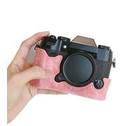 ZEPFJHE PU Leather Handmade Camera Base Bag Covers for XT50 with Magnetic Closures and Easy Battery Access