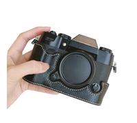 ZEPFJHE PU Leather Handmade Camera Base Bag Covers for XT50 with Magnetic Closures and Easy Battery Access