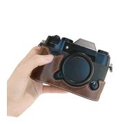 ZEPFJHE PU Leather Handmade Camera Base Bag Covers for XT50 with Magnetic Closures and Easy Battery Access