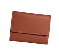 ZEPFJHE PU Leather Women's Short Wallet with Spacious Multiple Card Slots for Travel and Daily Activity Ladies Short Purse Compact Wallet