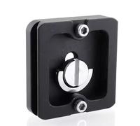 ZEPFJHE PU40 Quick Release Plate For Tripods Compatible For Most Ball Heads And Cameras Secure Attachment Tripod Mounting Plate