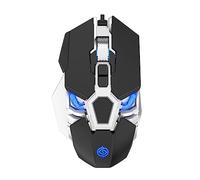 ZEPFJHE Q18 Gaming Mouse Ergonomic Mouse 9-Key LED 6400DPI Optical Macro Programming