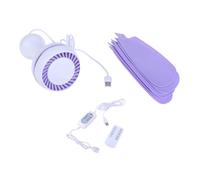 ZEPFJHE Quiet 6 USB Powereds Ceiling Fan With Remote Controls 4 Speed Timers For Camping Tent Dormitory Bed Office Use Quiet Portable Ceiling Fan For And Tents