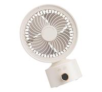ZEPFJHE Quiet Desktop Fan With 3 Adjustable Speed 4000mAh Rechargeable Suitable For Multifuntional Use In Office Or Home Outdoor Cooling