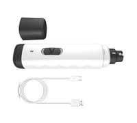 ZEPFJHE Quiet Rechargeable Dog Nails Trimmer With 2 Speed Setting Adjustment Portable Pet Nails Grinder For Home And Travel Use USB Rechargeable Pet Nail Grinder