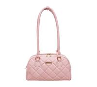 ZEPFJHE Quilted PU Handbag Multipurpose Carry Option Spacious Compartment Modern Shoulder Bag for Women Casual Outfits Elegant Offices Handbag