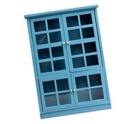 ZEPFJHE Realistic 1/12 Scale Handmade Wooden Cabinet for Dollhouses Bedroom Kitchen Photography Props Cabinet Handmade Furniture for Bedroom Kitchen Decors