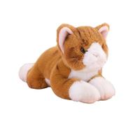 ZEPFJHE Realistic Life Like Animal Toy Stuffed Plush Toy Dog/Cats Soft Lying Postures Animal Companion Boy and Girl Kids