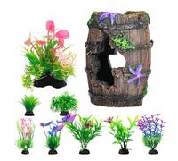 ZEPFJHE Realistics Corals And Plant Set Underwater World Decoration Fish Tanks Ornaments For Beautiful Aquariums Environment Realistic Aquariums Decoration