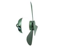 ZEPFJHE Rechargeable Hanging Fan With Remote Control 3 Speed Adjustable Build In Night Light USB Power Supply For Bedroom Dorm Remote Controlled Cooling Fan