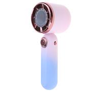 ZEPFJHE Rechargeable Office Table Fan Handheld Fan USB Desk Fan Desk Fan Powerful Air Circulating Technology