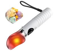 ZEPFJHE Rechargeable Warm Ice Cream Tool with 26W Efficient Action Softens Cold Treats Quickly Ergonomic Ice Cream Spoon