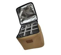 ZEPFJHE Refillable Tanks Bag Fuels Cylinder Protective Case Camp Cans Carrying Small Fuels Cylinder Storage for Outdoor Camping