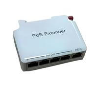 ZEPFJHE Reliabled White POE Extender Splitter for CCTV and Intelligent Home Device Connection Wall Mount Poe