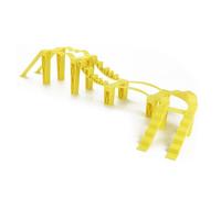 ZEPFJHE Remote Control Vehicle Obstacle Course with Various Challenges for 1/24 and 1/18 Scale Model Car Play Climbing Obstacle Bridge