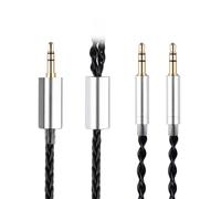 ZEPFJHE Replacement Auditory Cable For HE400I/560 HE350 HE6se Sundara Anadda 3.5mm/4mm To 2x 2.5mm Jacks Headphone Cable
