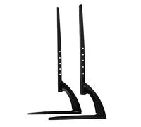 ZEPFJHE Replacement Table Top TVs Stand Base For 26 75inch Screens Height Adjustable Supports Up To 88Ibs No Drill Stand