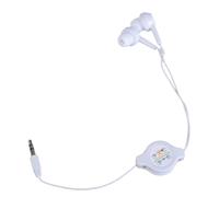 ZEPFJHE Retractable 3.5mm Headphones Corded In-Ear Earphones Earbuds 3.5mm For Smartphones Portable Headphones For Travel