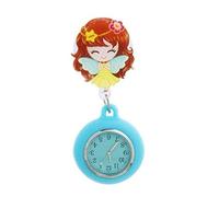 ZEPFJHE Retractable Nurse Pocket Watch Silicone Covers Medicals Professional