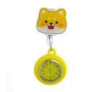 ZEPFJHE Retractable Nurse Pocket Watch Silicone Covers Medicals Professional