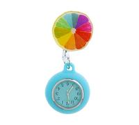 ZEPFJHE Retractable Nurse Pocket Watch Silicone Covers Medicals Professional