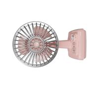 ZEPFJHE Retro Alloy Small Desk Fan USB Rechargeable 3 Speeds Portable Vintage Office Desktop With Metal Grille Metal Alloy Desk