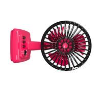 ZEPFJHE Retro Alloy Small Desk Fan USB Rechargeable 3 Speeds Portable Vintage Office Desktop With Metal Grille Metal Alloy Desk