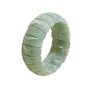 ZEPFJHE Retro Geometric Circles Acrylic Bangle Vintage Designs Lightweight Stylish Jewelry Wrist Accessory For Women Artistic Gradient Wrist Adornment