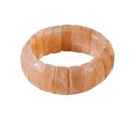 ZEPFJHE Retro Geometric Circles Acrylic Bangle Vintage Designs Lightweight Stylish Jewelry Wrist Accessory For Women Artistic Gradient Wrist Adornment