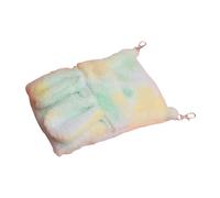 ZEPFJHE Reversible Flannel Sugar Gliders Bedding Hanging Shelter For Cage Comfort Warm Sleep Bag Easy Installation Fleece Gliders