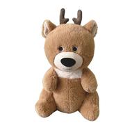 ZEPFJHE Roe Deer Toy Learning Motivation Plush Doll Lovely Bed Decor for Children Birthday Present Companion Stuffed Animals Roe Deer Soft