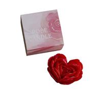 ZEPFJHE Rose Heart Shape Scented Soy Wax for Home Decor Stress Relief Heart Rose Scented