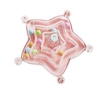 ZEPFJHE Rotating Bird Chew Wheel With Noise Maker Polypropylenes Parrots Enrichment Toy For Parrots Mental Stimulation Play Bird Enrichment Supply