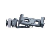 ZEPFJHE Rotating Cellphone Mount Adapter Adjustable Smartphone Tripod Mount Clip For Live Streaming Phone Clip Holder Shockproof Smartphone Holder For Live Streaming Gear