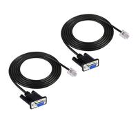 ZEPFJHE RS232 Female To RJ11 6P4C Consolea Cable For AP7800 AP7900 PDUs Remote Management Data Center Plugs And Play