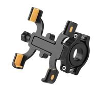 ZEPFJHE Safe Aluminum Alloys Bicycles Phone Mount 360 Rotation Handlebars Clamps For Cycling Accessories Durability Aluminum Bike Phone Brackets