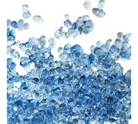 ZEPFJHE Safe Friendly Decorative Bottom Gravels Beads For Water Life Clean Water Aquariums Landscape Glass Bead Fishtanks Gravel Beads