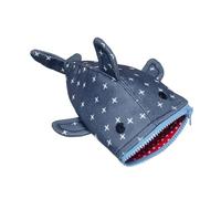 ZEPFJHE Sea Creature Pencil Case Canvas Pencil Bag Large Capacity Pen Organiser Pouches for Writing Tool Cosmetics Electronics Office Desk Accessories Storage Bag
