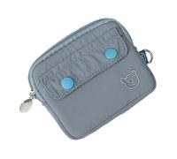 ZEPFJHE Secure Enclosed Coin Organizers with Multi Layer Card Slots Wear Resistant Polyester Compact Wallet for Business and Relaxation Stylish Organizer Pouch for Students and Office Use