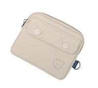 ZEPFJHE Secure Enclosed Coin Organizers with Multi Layer Card Slots Wear Resistant Polyester Compact Wallet for Business and Relaxation Stylish Organizer Pouch for Students and Office Use